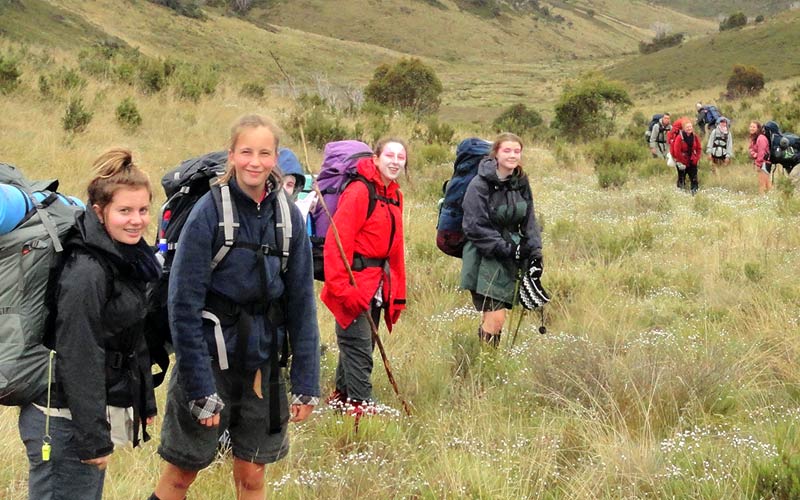 Walking with a club helps prevent bushwalkers getting lost in the bush