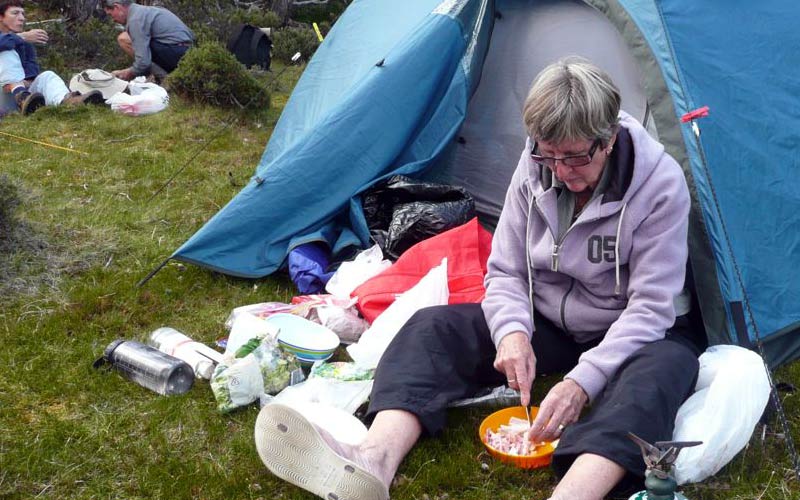 Cooking tasty food for a camping trip involves preparation before departure